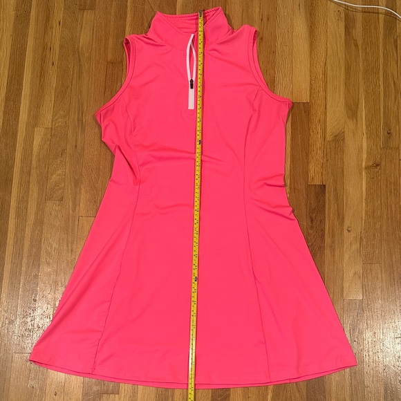 Amazon | Pink Sleeveless golf/tennis Dress and Shorts Set - Picture 7 of 12